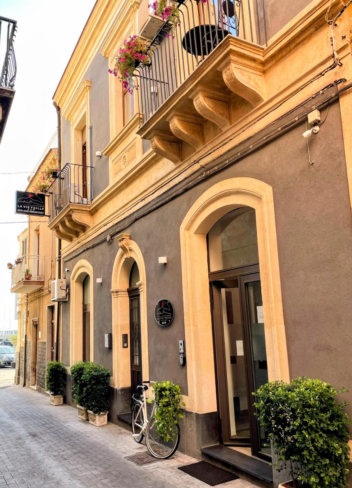 La Vie Fuille Bed And Breakfast Riposto Exterior foto
